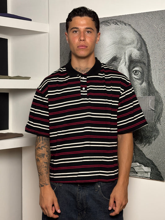POLO CROP RIGHE